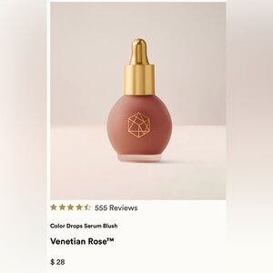 EM Cosmetics Venetian Rose Color Drops Serum Blush